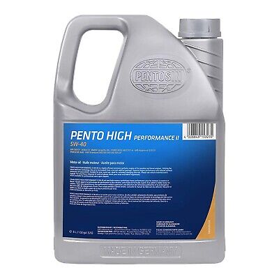 Pentosin 8042206 Pento High Performance II 5W-40 Full Synthetic Motor Oil for...