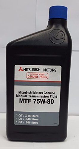 2 QUARTS Genuine Mitsubishi OEM MANUAL TRANSMISSION GEAR OIL FLUID 75w-80