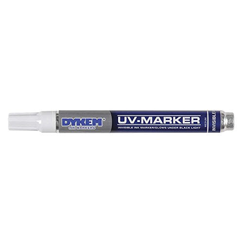 Dykem Permanent Industrial Marker, Ink-Based, Clears Color Family, Medium Tip, 1 EA 91195-1 - 1 Each