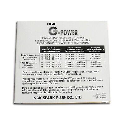 NGK (7092-4PK) G-Power Spark Plug (Box of 4)