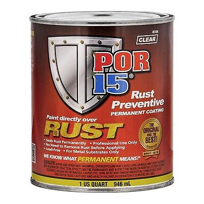 POR-15 Rust Preventive Coating, Stop Rust and Corrosion Permanently, Anti-rus...