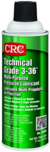 CRC Technical Grade 3-36 Multi-Purpose Precision Lubricant 03003  11 WT OZ, Plastic Safe Multi-Purpose Aerosol Lube