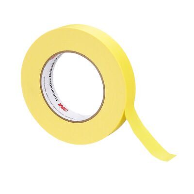 3M Automotive Refinish Masking Tape 06653, 388N, Yellow Color, Water Resistan...