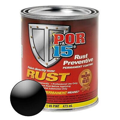 POR-15 Rust Preventive Coating, Stop Rust and Corrosion Permanently, Anti-rus...