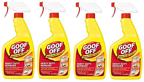Goof Off FG659 Heavy Duty Remover, Trigger Spray, 22-Ounce 3-Pack