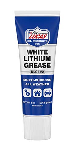 Lucas Oil 10533 White Lithium Grease - 8 Ounce (Pack of 12)