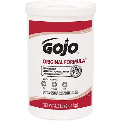 GOJO ORIGINAL FORMULA Hand Cleaner, 4.5 Crème Style Hand Cleaner Canister (Ca...