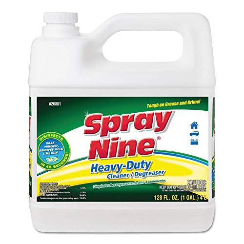 Spray Nine 268014 Heavy Duty Cleaner/Degreaser, 1Gal, Bottle