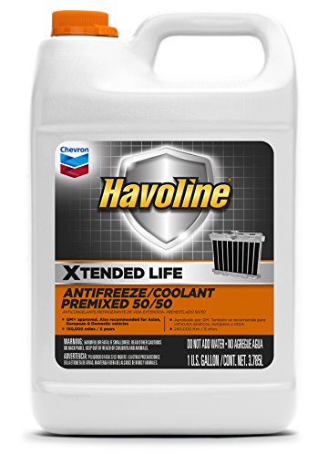HAVOLINE Xtended Life Antifreeze/Coolant Pre-mix 50/50- 1 Gallon (Pack of 6) (236543486)