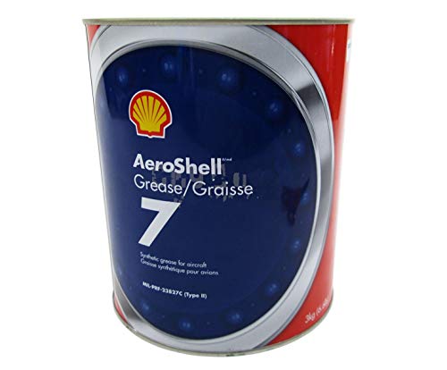 AeroShell Grease 7 Multi-Purpose Synthetic Aircraft Grease - 3 Kg (6.6 lb) Can