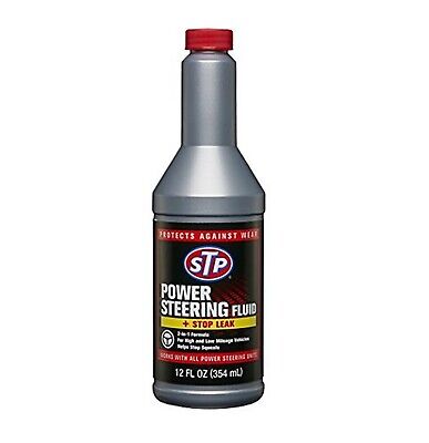 STP 17925 Power Steering Fluid & Stop Leak, 12 fl. oz. (Pack of 2)