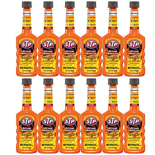 STP Fuel Injector Cleaner, Super Concentrated, Bottles, 5.25 Fl Oz, Pack of 12