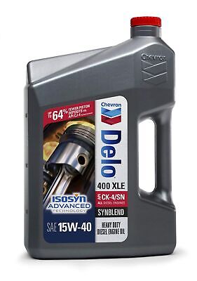 Delo 400 XLE Heavy Duty Synblend Diesel Engine Oil 15W-40, 1 Gallon, Pack of 1