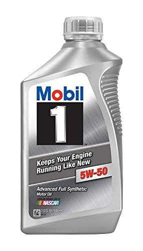 Mobil 1 106035 5W-50 Rally Formula Motor Oil - 1 Quart Pack of 12