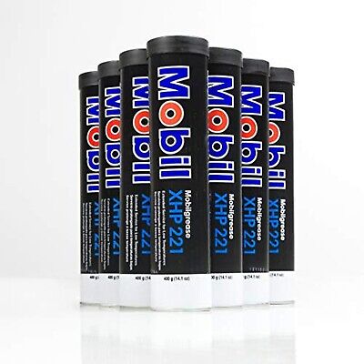 Mobil Mobilgrease XHP 221 Premium Lubricating Grease [10 Cartridge Case]