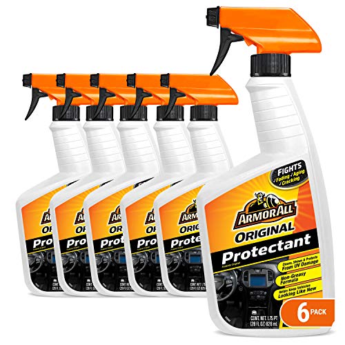 Armor All Interior Car Cleaner Spray Bottle, Protectant Cleaning for Cars, Truck, Motorcycle, 28 Fl Oz, Pack of 6, 10228-6PK