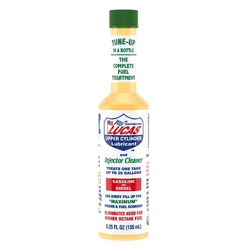 Lucas Oil 10020-PK24 Fuel Treatment Additive - 5.25 oz., (Pack of 24)