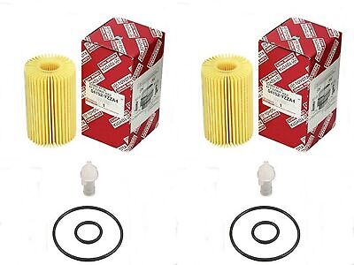 Set of (2) Toyota 04152-YZZA4 Oil Filter