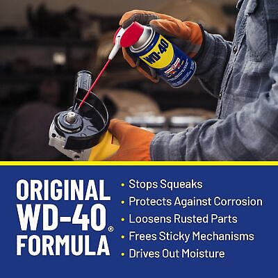WD-40 Multi-Use Product with Smart Straw Sprays 2 Ways, 11 OZ
