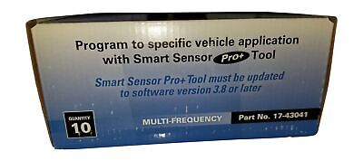 SMART SENSOR 10 Pack TPMS 17-43041 (17-43011 or 17-4301) Multi Frequency Sensor