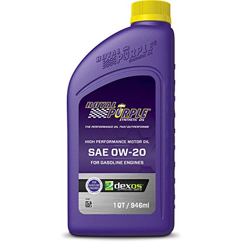 Royal Purple API-Licensed SAE 0W-20 High Performance Synthetic Motor Oil