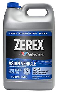 Zerex Asian Vehicle Blue Silicate and Borate Free 50/50 Prediluted Ready-to-U...