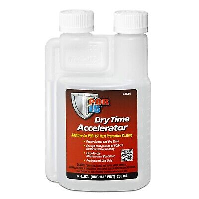 POR-15 Dry Time Accelerator - 8 fl oz. - Additive for Rust Preventive Coating...