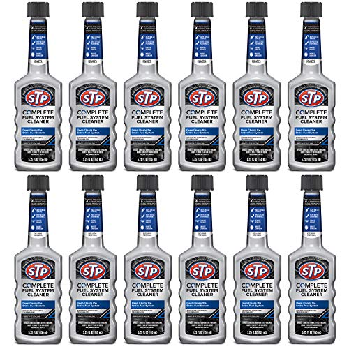 STP Fuel Injector Cleaner, Super Concentrated, Bottles, 5.25 Fl Oz, Pack of 12