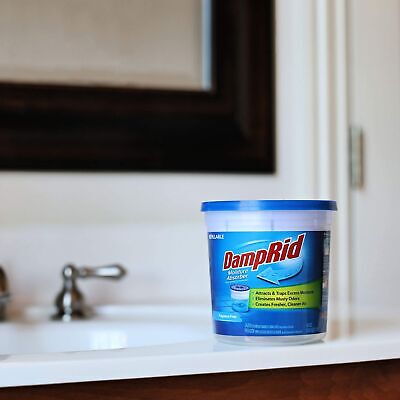 DampRid Fg60 Refillable Moisture Absorber, Fragrance Free