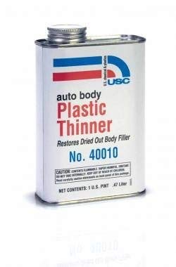 U.S. Chemical & Plastics Auto Body Plastic Thinner, Honey