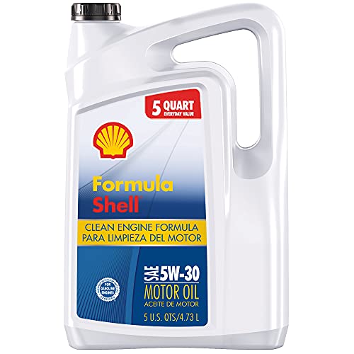 FormulaShell 550045245 5W-30 Motor Oil (GF-5), 5 Quart