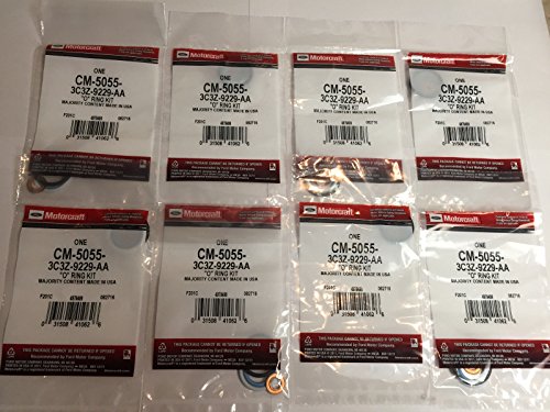 Set of * 8 * New Genuine Motorcraft 6.0L Diesel CM-5055 O Ring Seal Kits