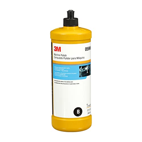 Perfect-It 3M Machine Polish, 05996, Easy Cleanup, Silicone Free, 1 qt (32 fl oz/946 mL)