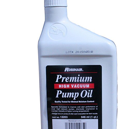 Robinair 13203.0 Premium High Vacuum Pump Oil - 1 Quart