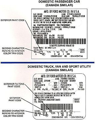Genuine Motorcraft PMPC-19500-7188A Touch Up Paint Bottle Kona Blue L6 & Clea...