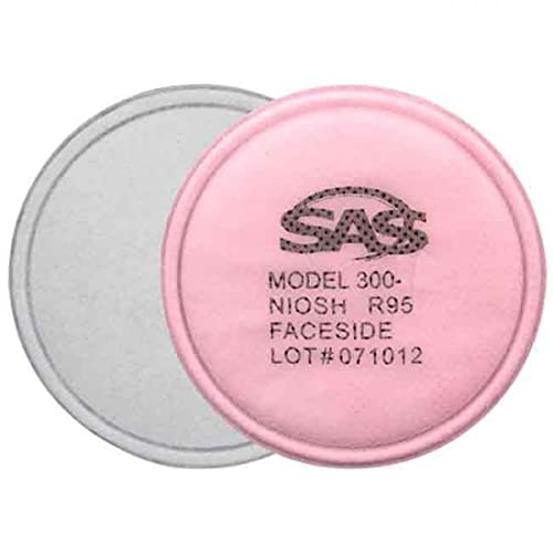 SAS Safety 300-1070 R95 Filter, BreatheMate (12 Pair Per Box/Priced Per Box)