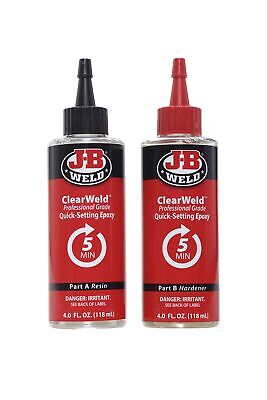 JB Weld 50240 Jb Clearweld Epoxy 8oz, 8 Fl Oz