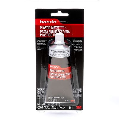 Bondo Plastic Metal, Seals & Fills Almost Any Metal Surface for Durability & ...