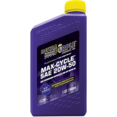 Royal Purple Max Cycle 20W-50 High Performance Synthetic Motorcycle Oil