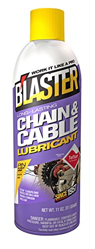 B'laster 16-CCL Long-Lasting Chain and Cable Lubricant, 11 oz, Multi
