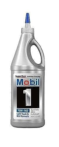 Mobil 1 75W-140 Synthetic Gear Lube - 1 Quart