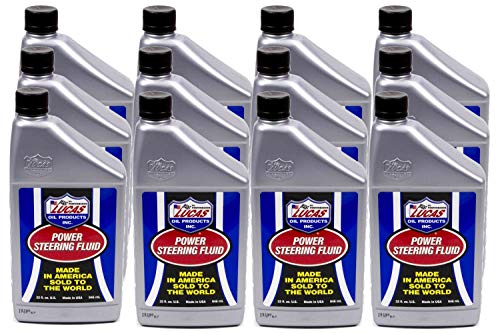 Lucas Oil 10824-12 Power Steering Fluid, 1 Quart, (Case of 12)