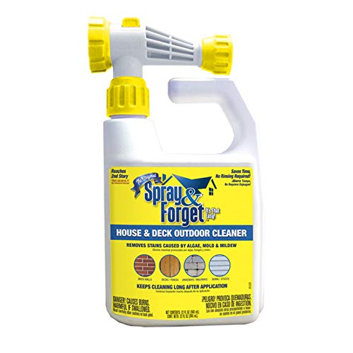 Spray & Forget House and Deck Cleaner 32 oz. Liquid