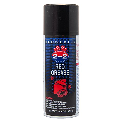 Berkebile Oil 2 + 2 B3600 Red Grease - 11.5 oz. Aerosol