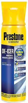 Prestone AS244 De-Icer for Windshield, Windows, and Wipers, 17 oz. Aerosol, 6...