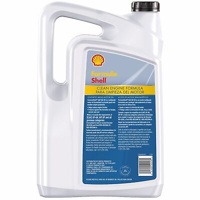 Formula Shell - 550045249 Conventional 10W-30 Motor Oil (5 Quart, Single Pack)