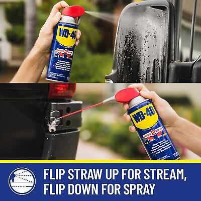 WD-40 Multi-Use Product with Smart Straw Sprays 2 Ways, 11 OZ