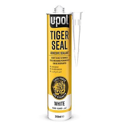U-Pol Products 0728 White TIGER SEAL Adhesive/Sealant - 310ml Cartridge