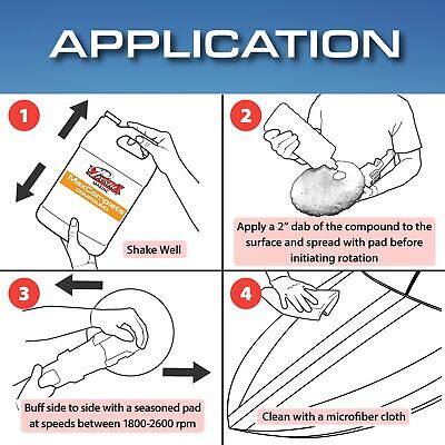Presta MaxComplete - Professional Grade Cutting Compound for Watercraft and R...