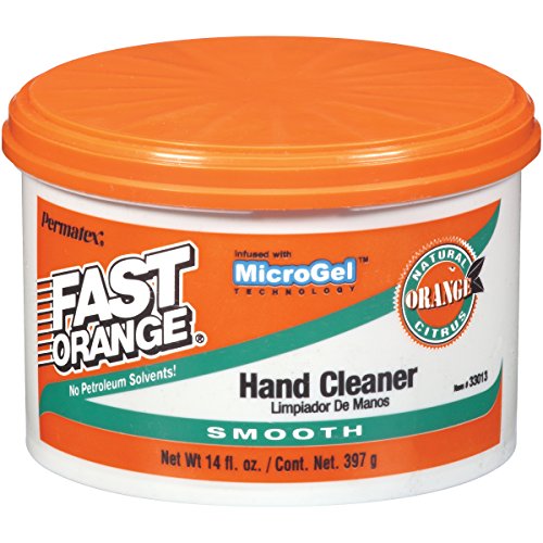Permatex 33013 Fast Orange Smooth Cream Hand Cleaner, 14 oz., 14 Ounce